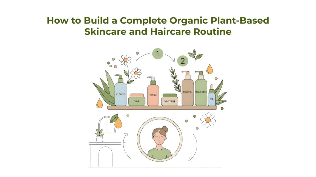 Build a Complete Organic Plant-Based Skincare and Haircare Routine